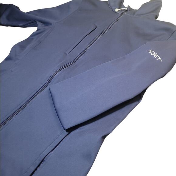 💙 Peter Millar Crown Performance Full-Zip Jacket Women’s S Blue XOJet Aviation - Picture 3 of 9